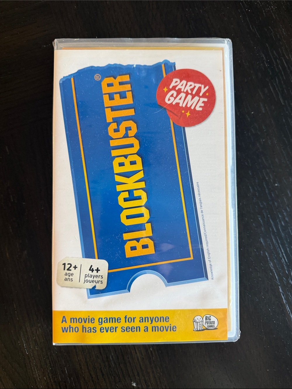 Blockbuster Party Game - Blue